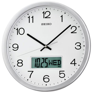 

Настенные часы Seiko Clock QXL007SN. Коллекция Настенные часы