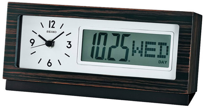 

Настольные часы Seiko Clock QXL011B. Коллекция Интерьерные часы