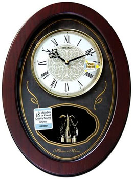 

Настенные часы Seiko Clock QXM373BN. Коллекция Настенные часы