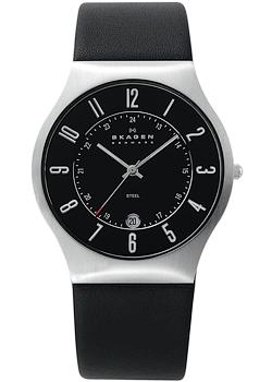 

Швейцарские наручные мужские часы Skagen 233XXLSLB. Коллекция Leather