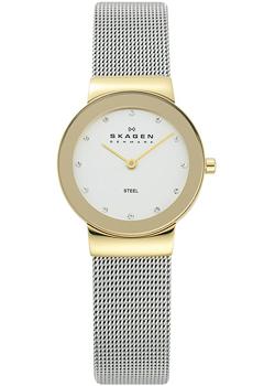 

Швейцарские наручные женские часы Skagen 358SGSCD. Коллекция Mesh