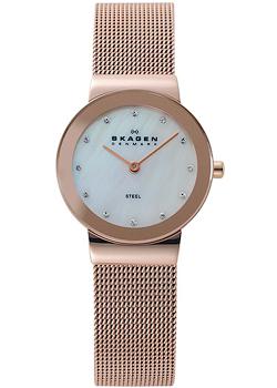 

Швейцарские наручные женские часы Skagen 358SRRD. Коллекция Mesh