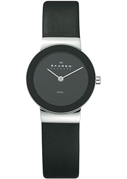 Skagen Часы Skagen 358SSLB. Коллекция Leather