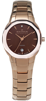 

Швейцарские наручные женские часы Skagen 822SRXD. Коллекция Links