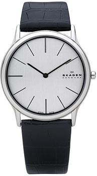 

Швейцарские наручные мужские часы Skagen 858XLSLC. Коллекция Leather