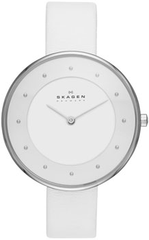

Швейцарские наручные женские часы Skagen SKW2136. Коллекция Leather
