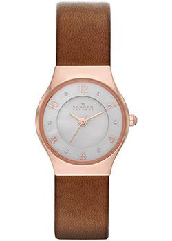 

Швейцарские наручные женские часы Skagen SKW2210. Коллекция Leather
