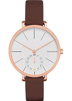 

Швейцарские наручные женские часы Skagen SKW2356. Коллекция Leather
