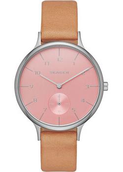 

Швейцарские наручные женские часы Skagen SKW2406. Коллекция Leather