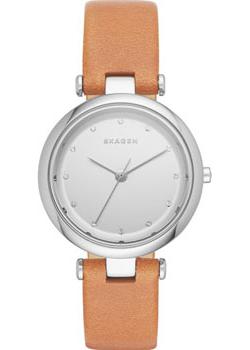 

Швейцарские наручные женские часы Skagen SKW2455. Коллекция Leather