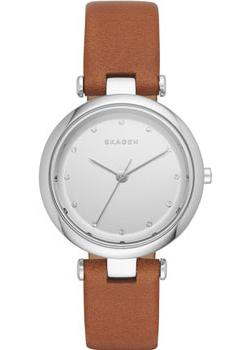 

Швейцарские наручные женские часы Skagen SKW2458. Коллекция Leather