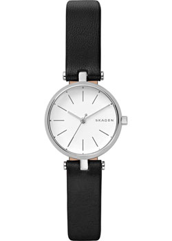 

Швейцарские наручные женские часы Skagen SKW2639. Коллекция Leather