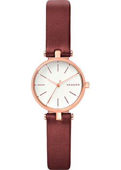 

Швейцарские наручные женские часы Skagen SKW2641. Коллекция Leather