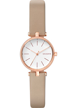 

Швейцарские наручные женские часы Skagen SKW2643. Коллекция Leather