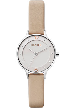 

Швейцарские наручные женские часы Skagen SKW2648. Коллекция Leather