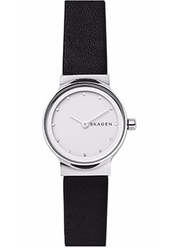 Швейцарские наручные  женские часы Skagen SKW2668. Коллекция Leather - фото 1