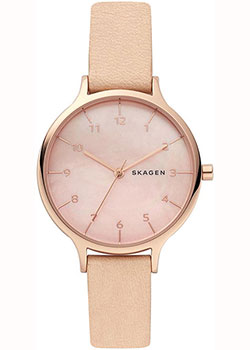 

Швейцарские наручные женские часы Skagen SKW2704. Коллекция Leather