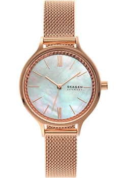 Швейцарские наручные  женские часы Skagen SKW2865. Коллекция Mesh - фото 1