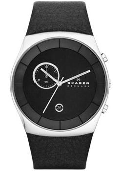

Швейцарские наручные мужские часы Skagen SKW6070. Коллекция Leather