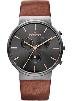 Skagen Часы Skagen SKW6106. Коллекция Leather