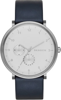 

Швейцарские наручные мужские часы Skagen SKW6169. Коллекция Leather