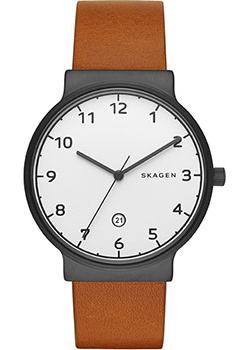 

Швейцарские наручные мужские часы Skagen SKW6297. Коллекция Leather