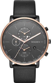 

Швейцарские наручные мужские часы Skagen SKW6300. Коллекция Leather