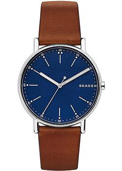 все цены на Skagen Часы Skagen SKW6355. Коллекция Leather онлайн