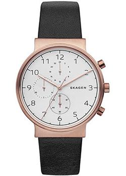 

Швейцарские наручные мужские часы Skagen SKW6371. Коллекция Leather