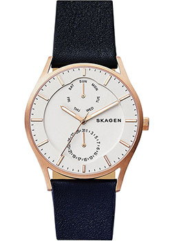 

Швейцарские наручные мужские часы Skagen SKW6372. Коллекция Leather