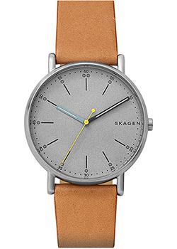

Швейцарские наручные мужские часы Skagen SKW6373. Коллекция Leather
