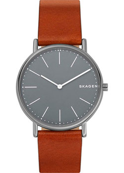 

Швейцарские наручные мужские часы Skagen SKW6429. Коллекция Leather