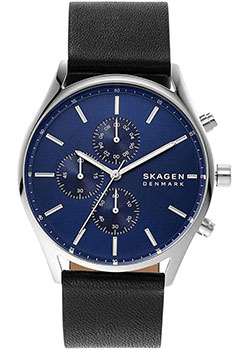 

Швейцарские наручные мужские часы Skagen SKW6606. Коллекция Leather