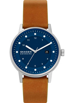 

Швейцарские наручные мужские часы Skagen SKW6739. Коллекция Leather
