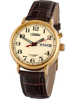 

Российские наручные мужские часы Slava 1229287-300-2427. Коллекция Традиция