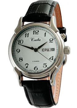 

Российские наручные мужские часы Slava 1231405-300-2428. Коллекция Традиция