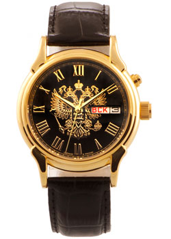 

Российские наручные мужские часы Slava 1239694-300-2428. Коллекция Премьер
