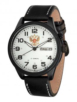 

Российские наручные мужские часы Slava 1244021-300-2428. Коллекция Традиция