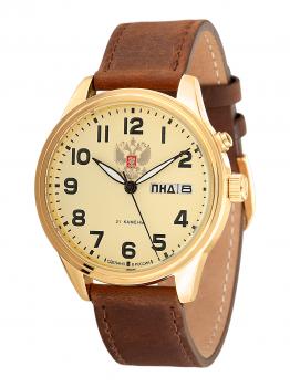 

Российские наручные мужские часы Slava 1249901-300-2428. Коллекция Премьер
