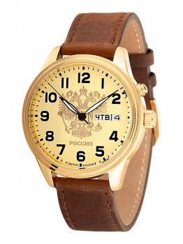 

Российские наручные мужские часы Slava 1249902-300-2428. Коллекция Премьер
