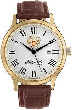 

Российские наручные мужские часы Slava 1269112-2115-300. Коллекция Патриот