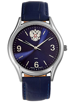 Российские наручные  мужские часы Slava 1561819-300-2036. Коллекция Премьер - фото 1