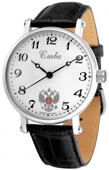 

Российские наручные мужские часы Slava 8091103-300-2409. Коллекция Премьер