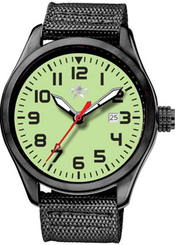 Российские наручные  мужские часы Slava C2864320-2115-05. Коллекция Атака - фото 1