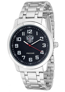 

Российские наручные мужские часы Slava C2971403-2115-100. Коллекция Атака