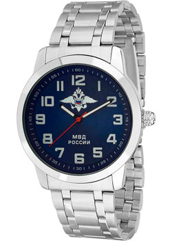 Российские наручные  мужские часы Slava C2971454-2035-100. Коллекция Атака - фото 1