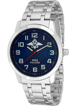 

Российские наручные мужские часы Slava C2971454-2035-100. Коллекция Атака