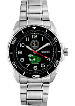 

Российские наручные мужские часы Slava C8500250-8215. Коллекция Штурм