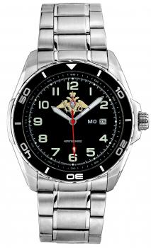 

Российские наручные мужские часы Slava C8500252-8215. Коллекция Штурм
