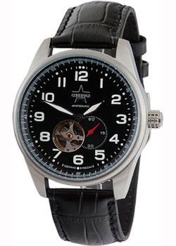 

Российские наручные мужские часы Slava C9370318-82S5. Коллекция Профессионал